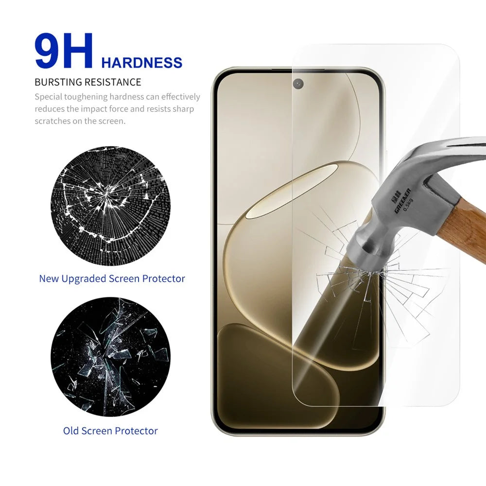 RURIHAI 10Pcs For Oppo A6 Pro 4G (Global) / 5G (Global) / A6 4G (China) / A6 5G (China) Screen Protector 0.26mm 2.5D High Aluminium Silicon Glass Film - 3