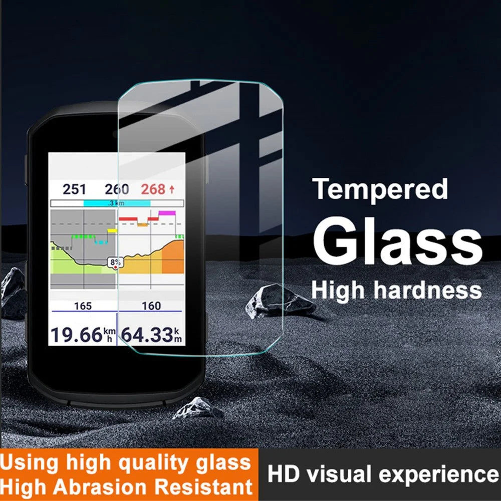 IMAK H Series For Garmin Edge 550 / Edge 850 Tempered Glass Screen Protector MTB Computer Screen Film - 3