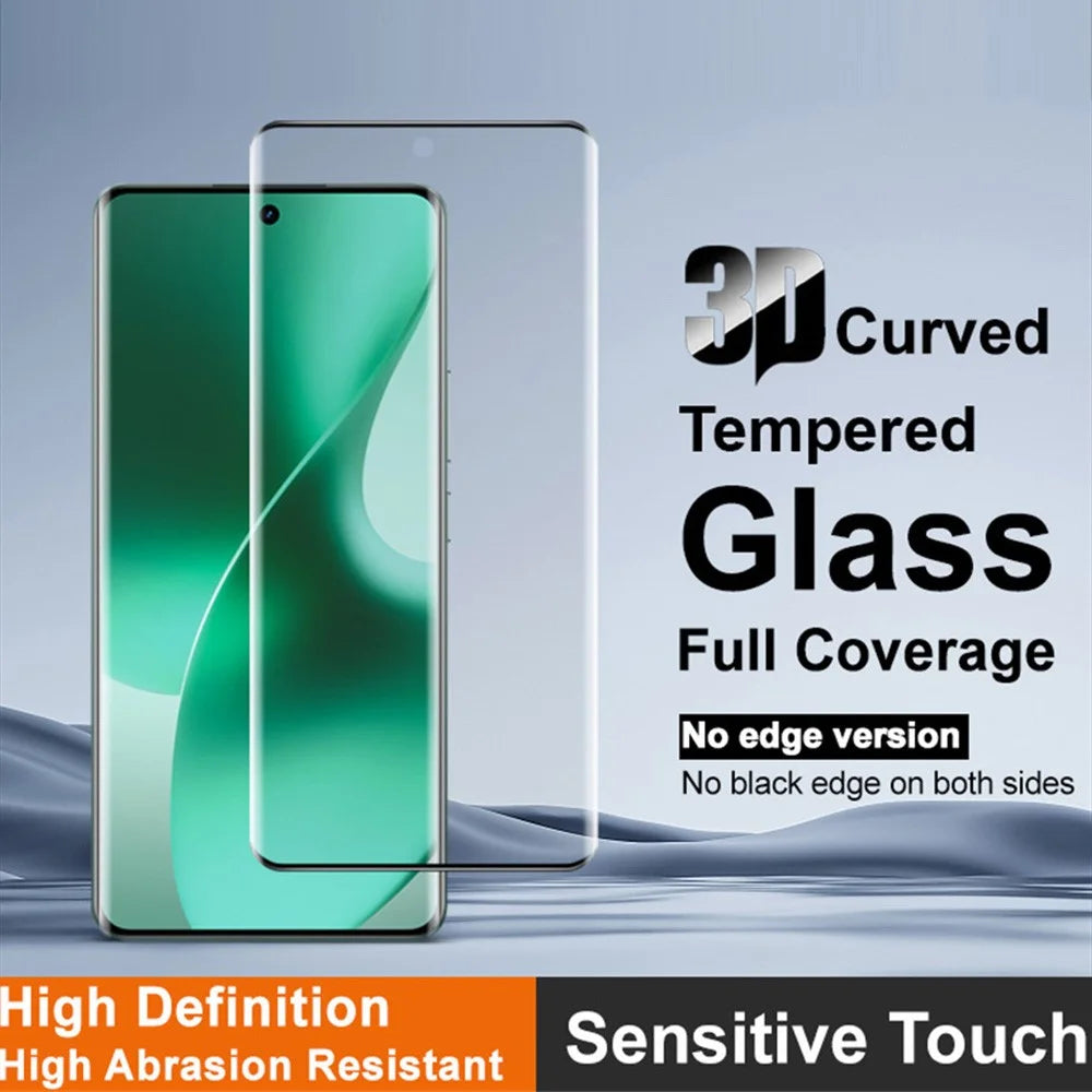 IMAK For Realme 15 5G / 15 Pro 5G Screen Protector 3D Curved Tempered Glass Film (No Edge Version) (Fingerprint Unlock) - 3