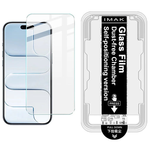 IMAK H Series For iPhone Air Tempered Glass Screen Protector Film with Dust-free Installation Tool - 1