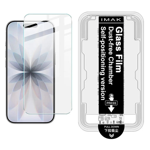 IMAK H Series For iPhone 17 Tempered Glass Screen Protector Film with Dust-free Installation Tool - 1