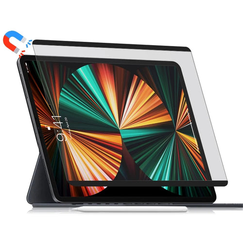 For iPad Pro 12.9 (2022)  /  (2021)  /  (2020) Paper-like Screen Protector Paper-feel Magnetic Absorption Detachable Drawing Writing PVC Film - 1