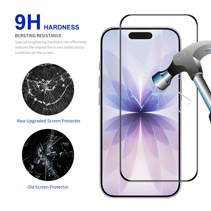 ENKAY HAT PRINCE For iPhone 17 HD Clear Film   Tempered Glass Screen Protector with Installation Tool - Transparent - 4