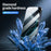 DO AS YOU WISH 5Pcs For iPhone 16 Pro Max Screen Protector 9H HD High Aluminum-silicon Glass Film - 3