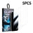 DO AS YOU WISH 5Pcs For iPhone 14 Pro Max Screen Protector 9H HD High Aluminum-silicon Glass Film - 1