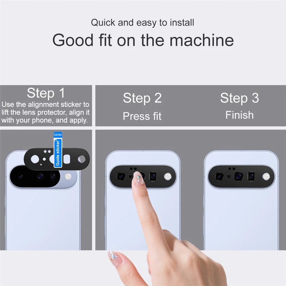 IMAK For Google Pixel 10 Metal Camera Lens Protector Lens Protective Cover - 7