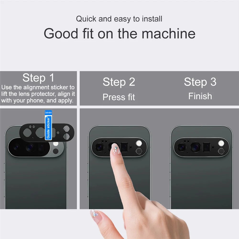 IMAK For Google Pixel 10 Pro Metal Camera Lens Protector Lens Protective Cover - 7