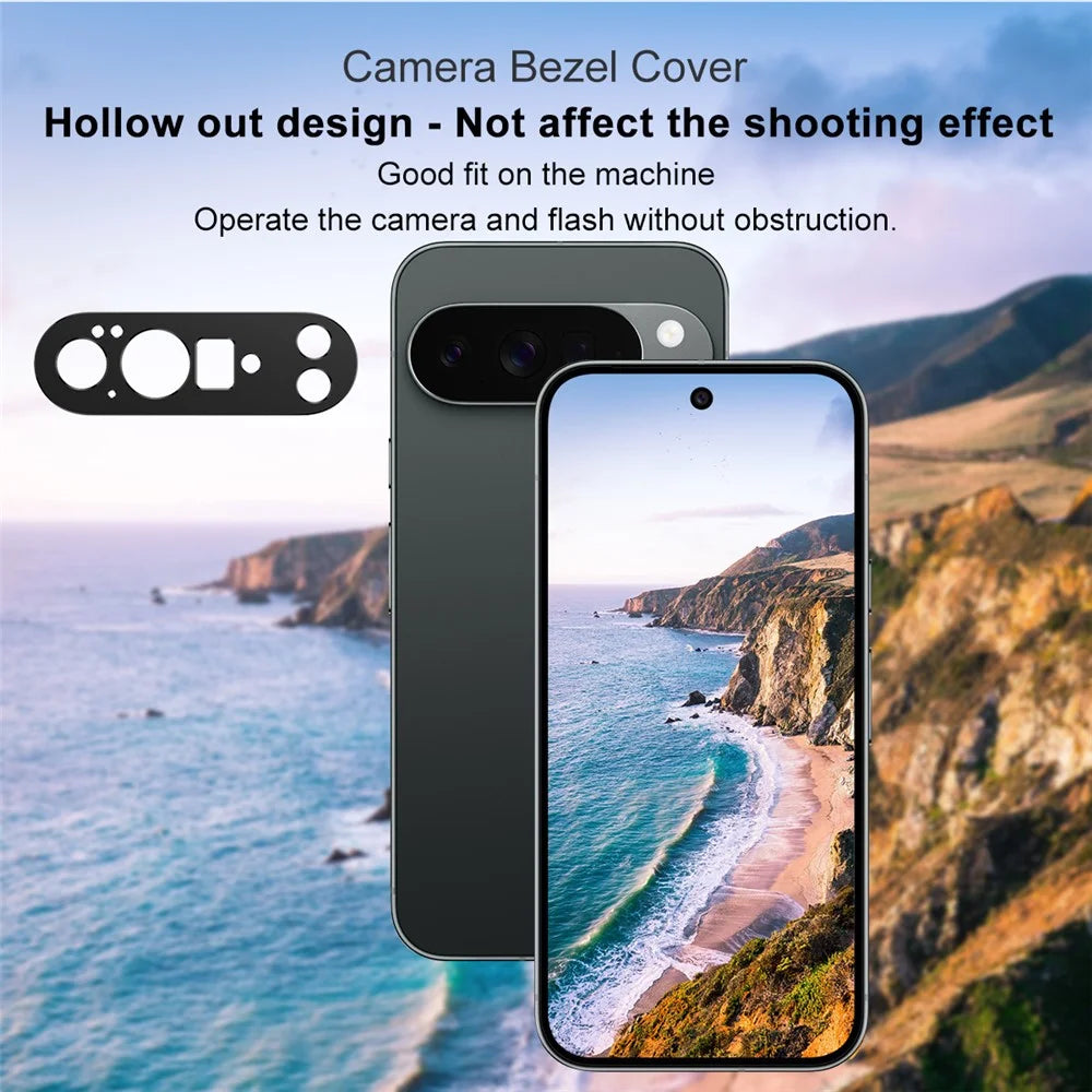 IMAK For Google Pixel 10 Pro XL Metal Camera Lens Protector Lens Protective Cover - 6
