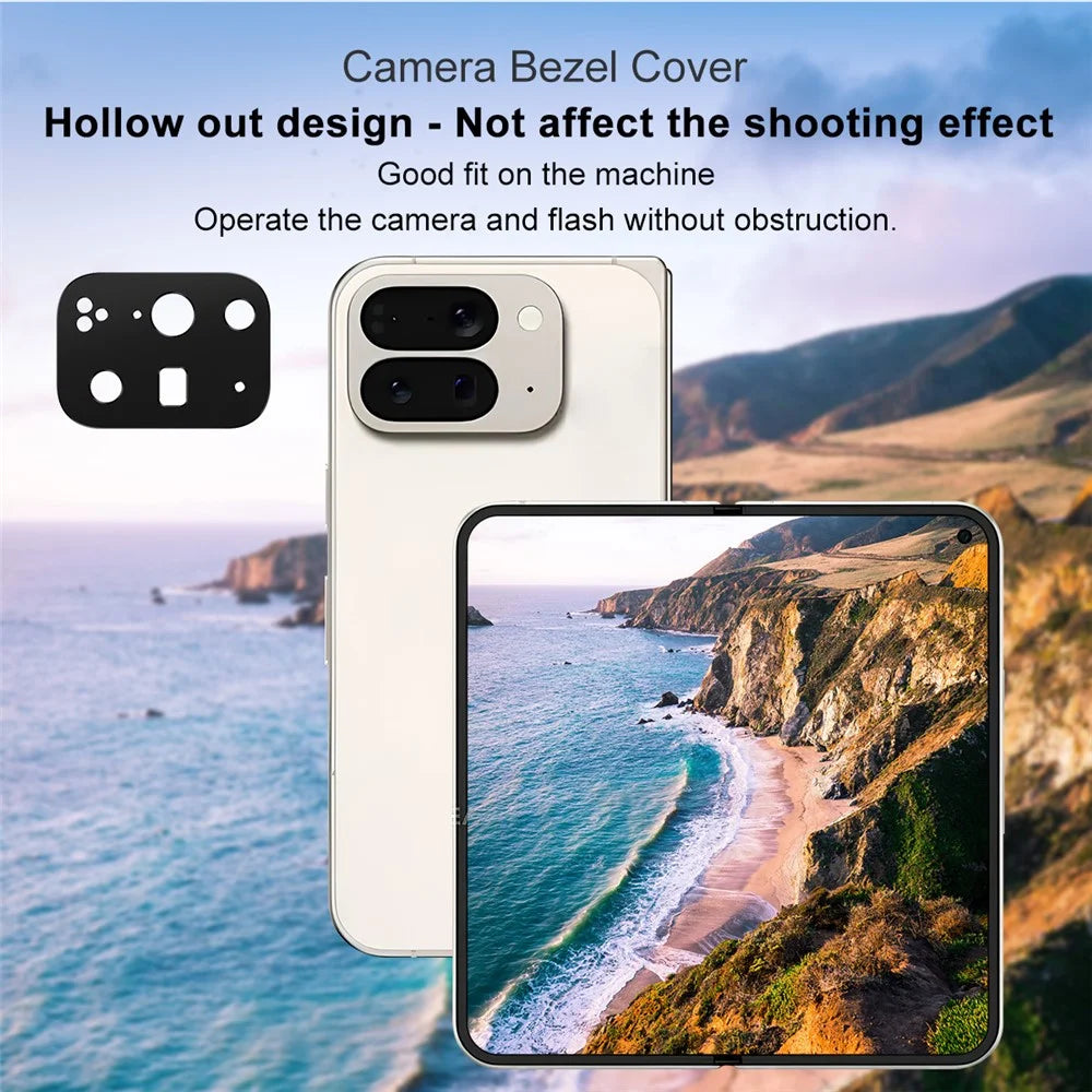 IMAK For Google Pixel 10 Pro Fold Metal Camera Lens Protector Lens Protective Cover - 6