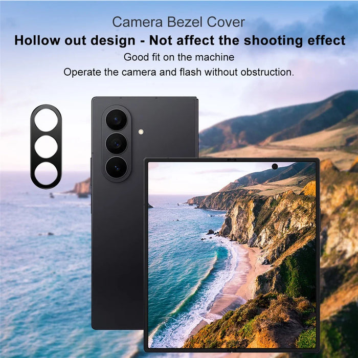 IMAK For Samsung Galaxy Z Fold8 Ultra / Z Fold7 5G  Metal Camera Lens Protector Lens Protective Cover - 6