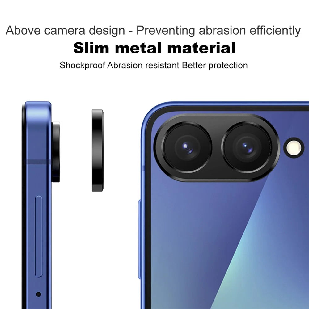 IMAK For Samsung Galaxy Z Flip8 / Z Flip7 5G Metal Camera Lens Protector Lens Protective Cover - 5