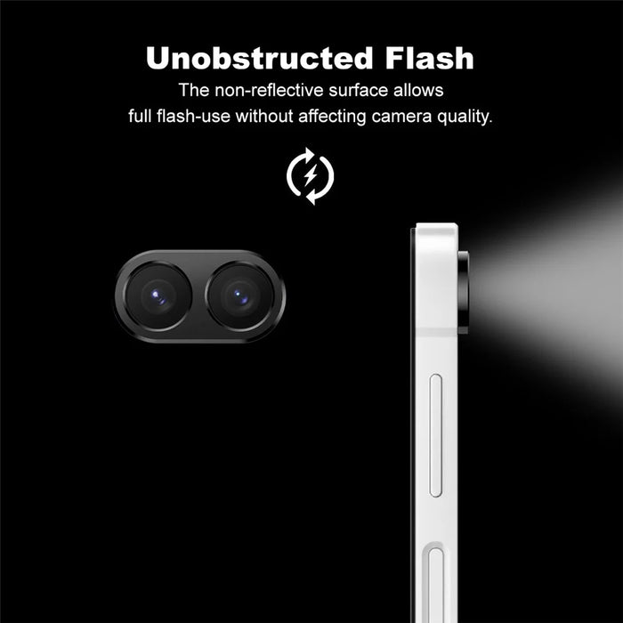 IMAK For Samsung Galaxy Z Flip7 FE 5G Metal Camera Lens Protector Lens Protective Cover - 4
