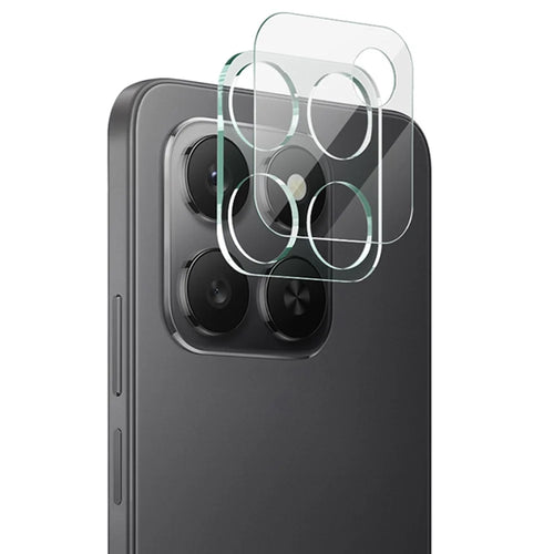 IMAK For Honor 400 Smart 5G / 4G / X7d 4G Tempered Glass Full Coverage Camera Lens Protector + Acrylic Lens Cap - 1