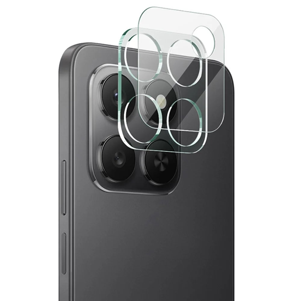 IMAK For Honor 400 Smart 5G / 4G / X7d 4G Tempered Glass Full Coverage Camera Lens Protector + Acrylic Lens Cap - 1