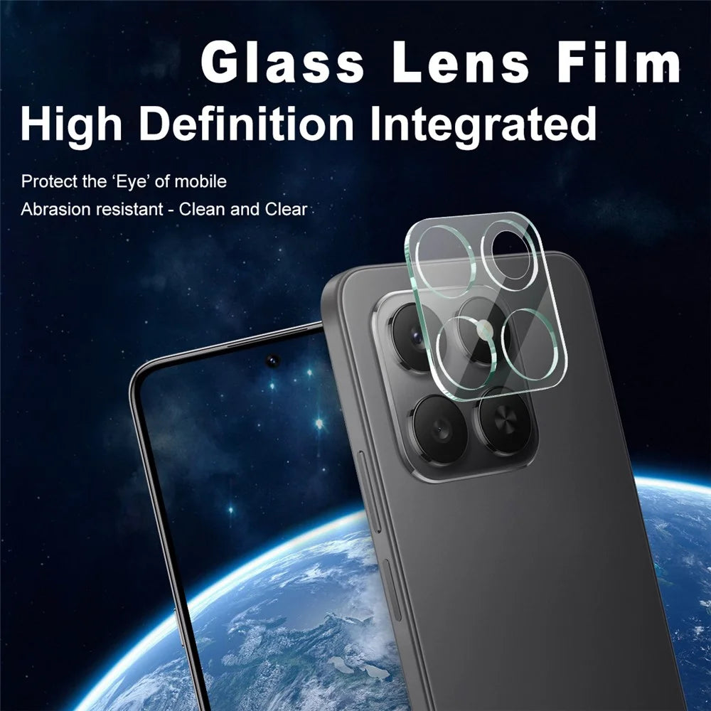 IMAK For Honor 400 Smart 5G / 4G / X7d 4G Tempered Glass Full Coverage Camera Lens Protector + Acrylic Lens Cap - 2