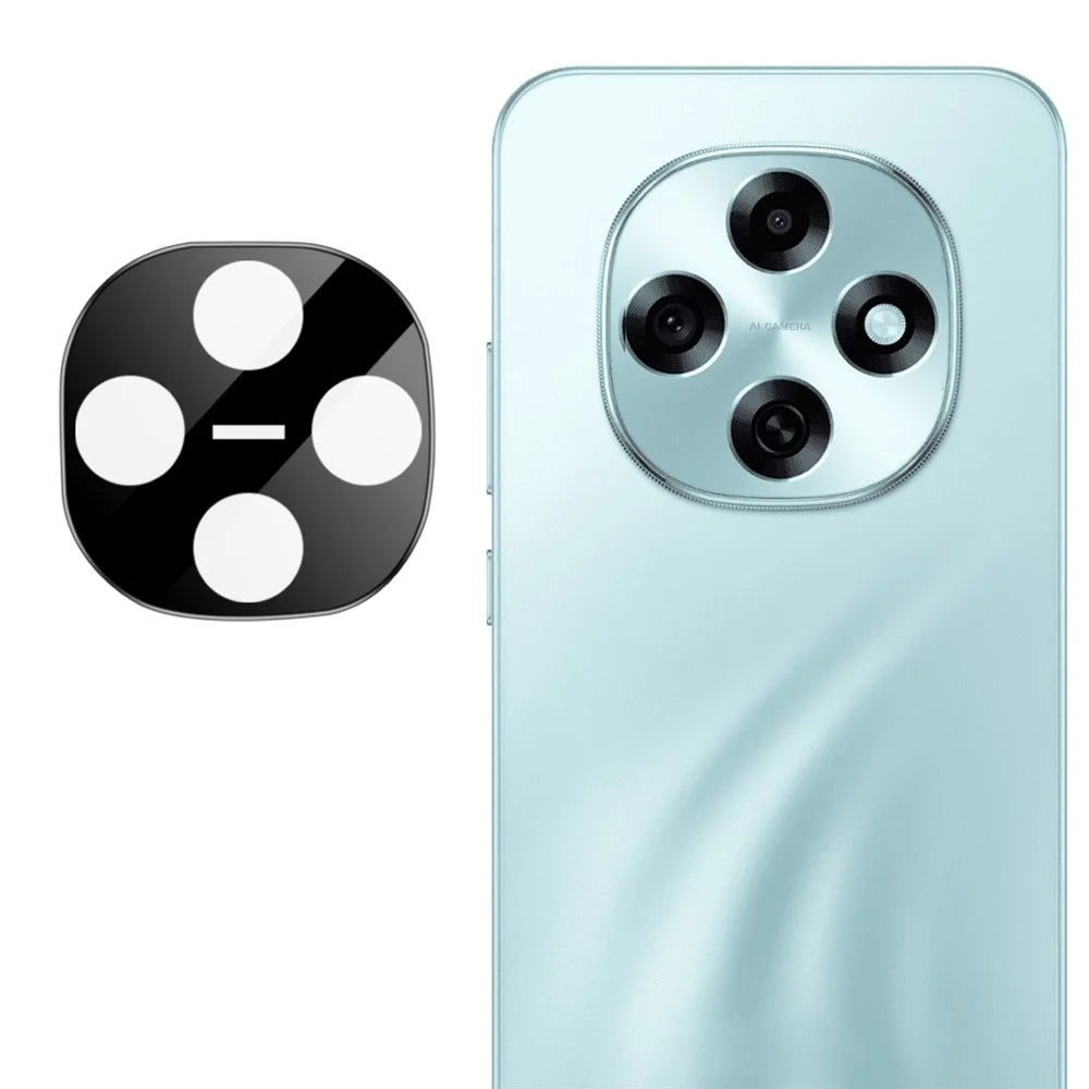 IMAK For Oppo A6 Pro 5G  /  F31 Pro 5G Tempered Glass Camera Lens Protector with Self Positioning Frame (Black Version) - 2