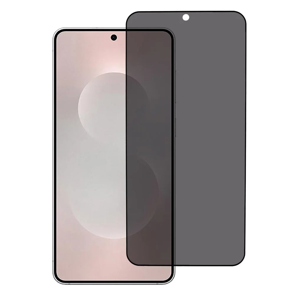 For Samsung Galaxy S25 Edge Privacy Screen Protector 0.18mm Full Coverage Tempered Glass Film Fingerprint Unlock - 1
