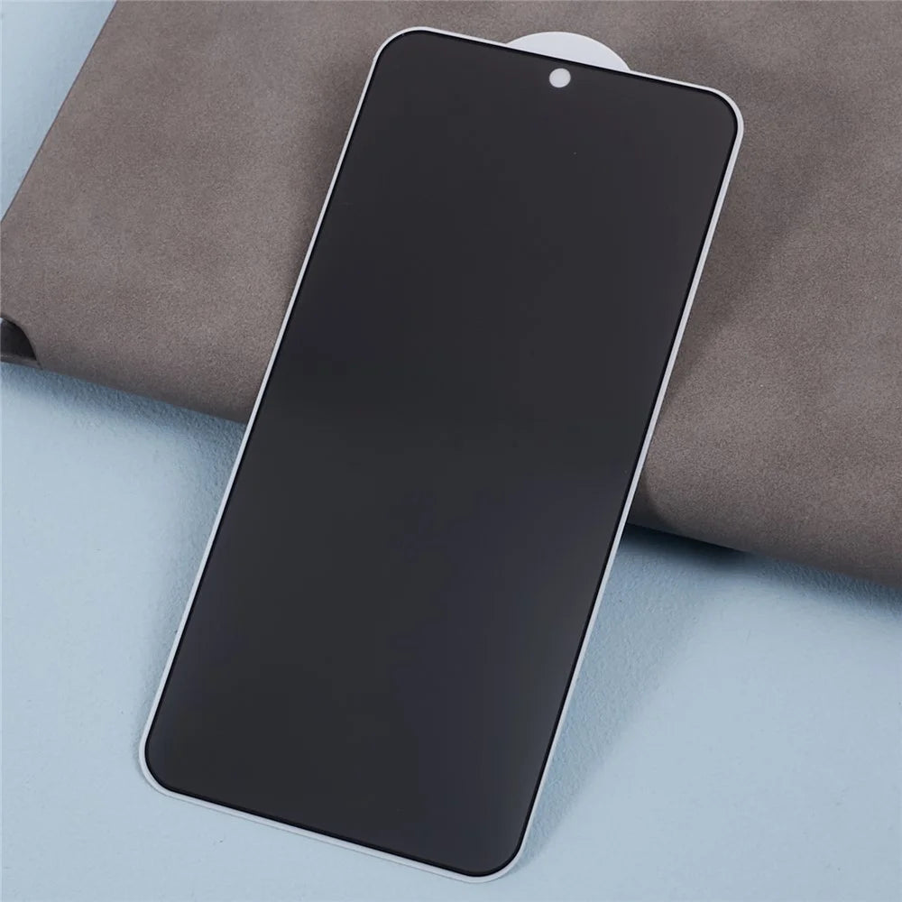 For Samsung Galaxy S25 Edge Privacy Screen Protector 0.18mm Full Coverage Tempered Glass Film Fingerprint Unlock - 3