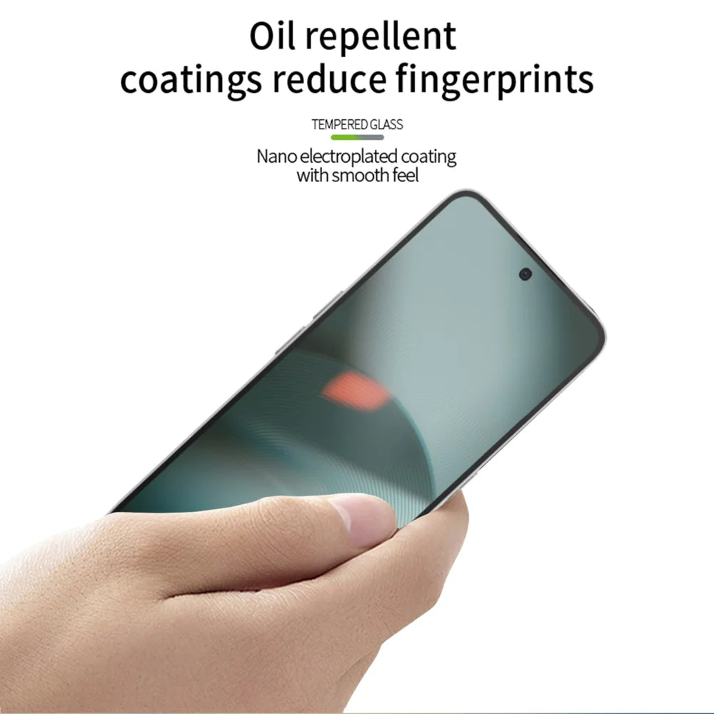 MOFI For Nothing Phone (3) 5G Screen Protector  9H 3D Curved Tempered Glass Film - Black - 4