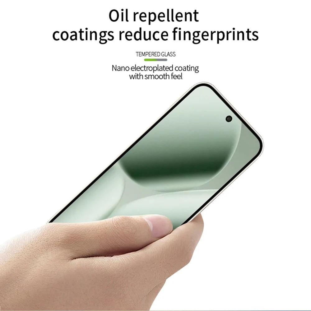 MOFI For Google Pixel 10 Pro XL Screen Protector  9H 3D Curved Tempered Glass Film - Black - 4