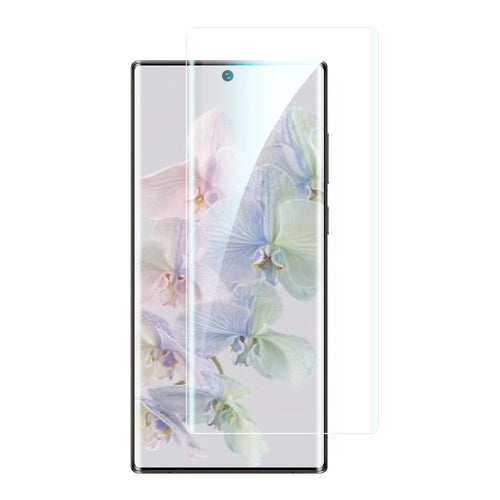 For Google Pixel 6 Pro 5G Side Glue Full Screen Protector Anti-fingerprint Scratch-resistant Curved HD Clear Tempered Glass Film - Transparent - 1