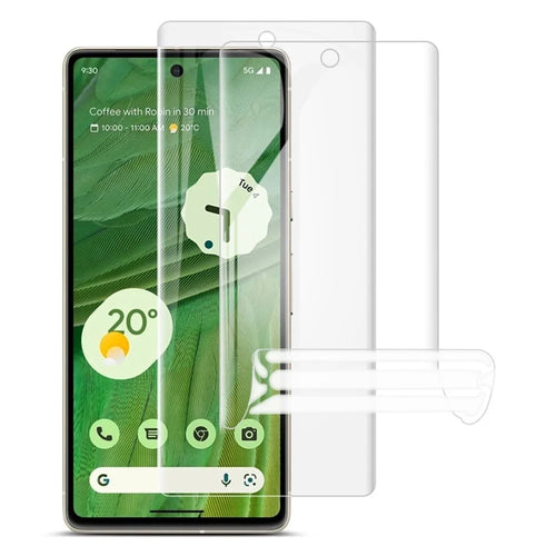 IMAK 2Pcs / Set Hydrogel Film III for Google Pixel 7 5G, Full Coverage Screen Protector Ultra Clear Anti-scratch Anti-explosion Soft TPU Film - 1