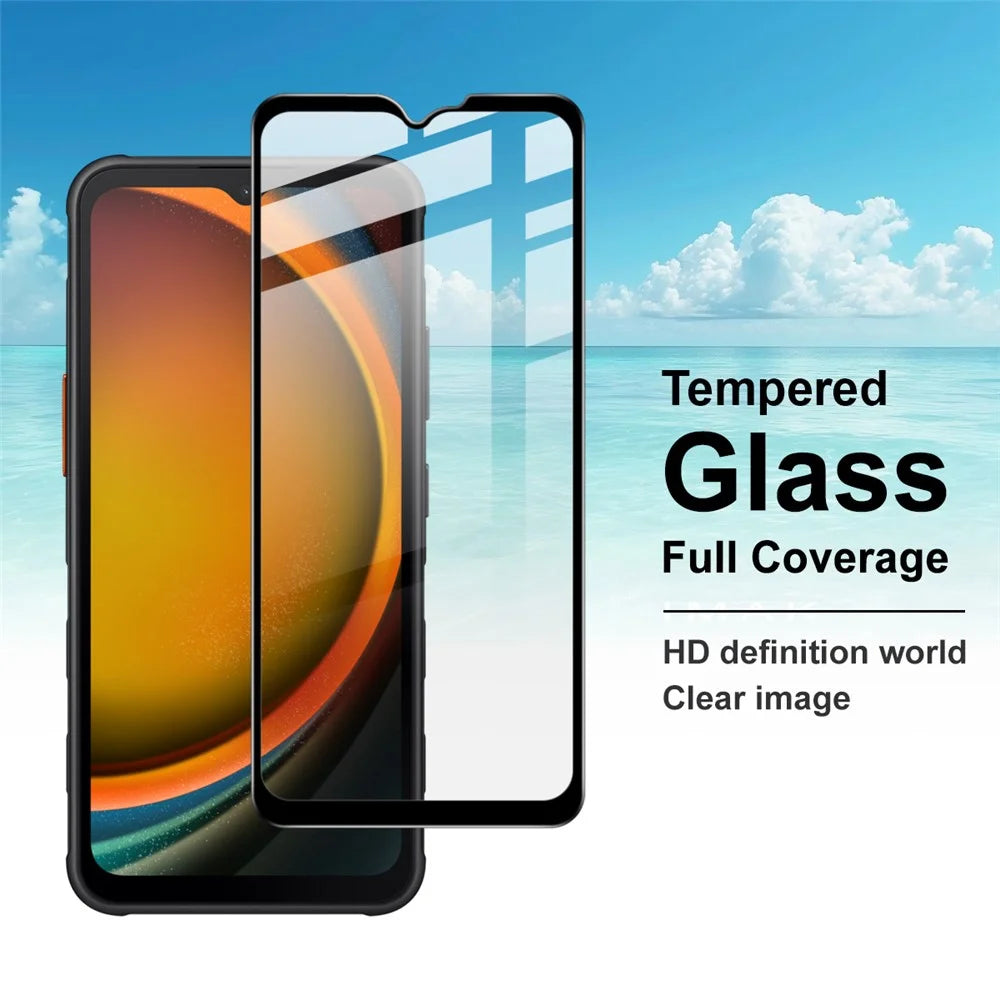 IMAK Pro+ Series For Samsung Galaxy Xcover7 / XCover7 Pro Tempered Glass Full Screen Protector Sensitive Touch Film - 2