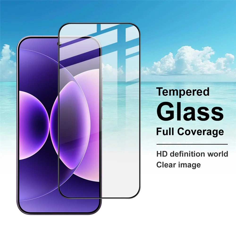 IMAK Pro+ Series For Xiaomi 17 Pro Max / 17 Max / OnePlus Nord CE6 5G / Turbo 6X Pro 5G / Ace 6 Ultra 5G Screen Protector Full Coverage Tempered Glass Film (Fingerprint Unlock) - 2