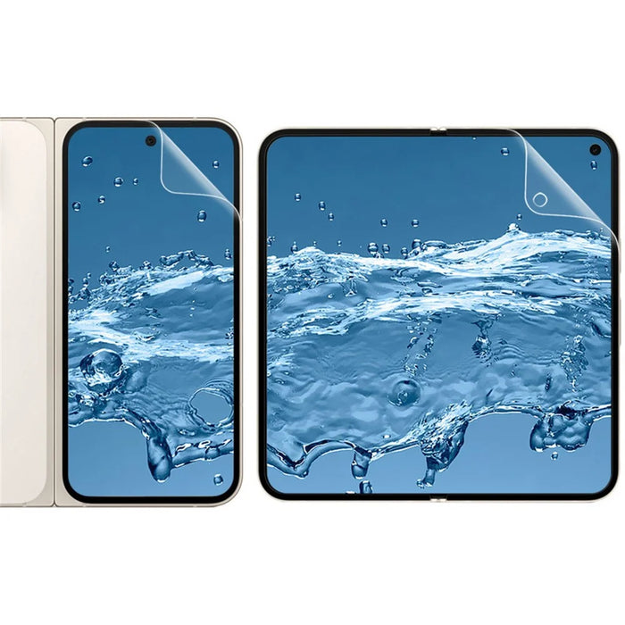 IMAK Hydrogel Film 4th Gen for Google Pixel 9 Pro Fold 5G 1 Set TPU Screen Film (Front Screen + Inner Large Screen) - 3