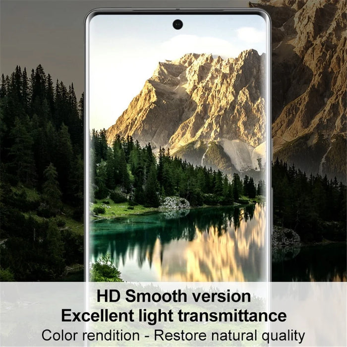 IMAK 2Pcs / Set Hydrogel Film III for Google Pixel 7 Pro 5G, Ultra Clear Soft TPU Anti-explosion Film Full Coverage Front Screen Protector - 4