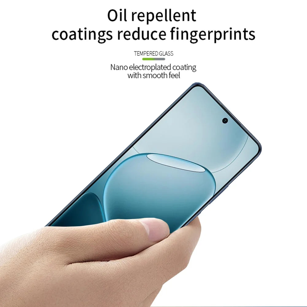 PINWUYO For Oppo A6 Max 5G / Oppo A6 GT 5G Tempered Glass Film  JK Series-2 9H Full Screen Protector - Black - 4