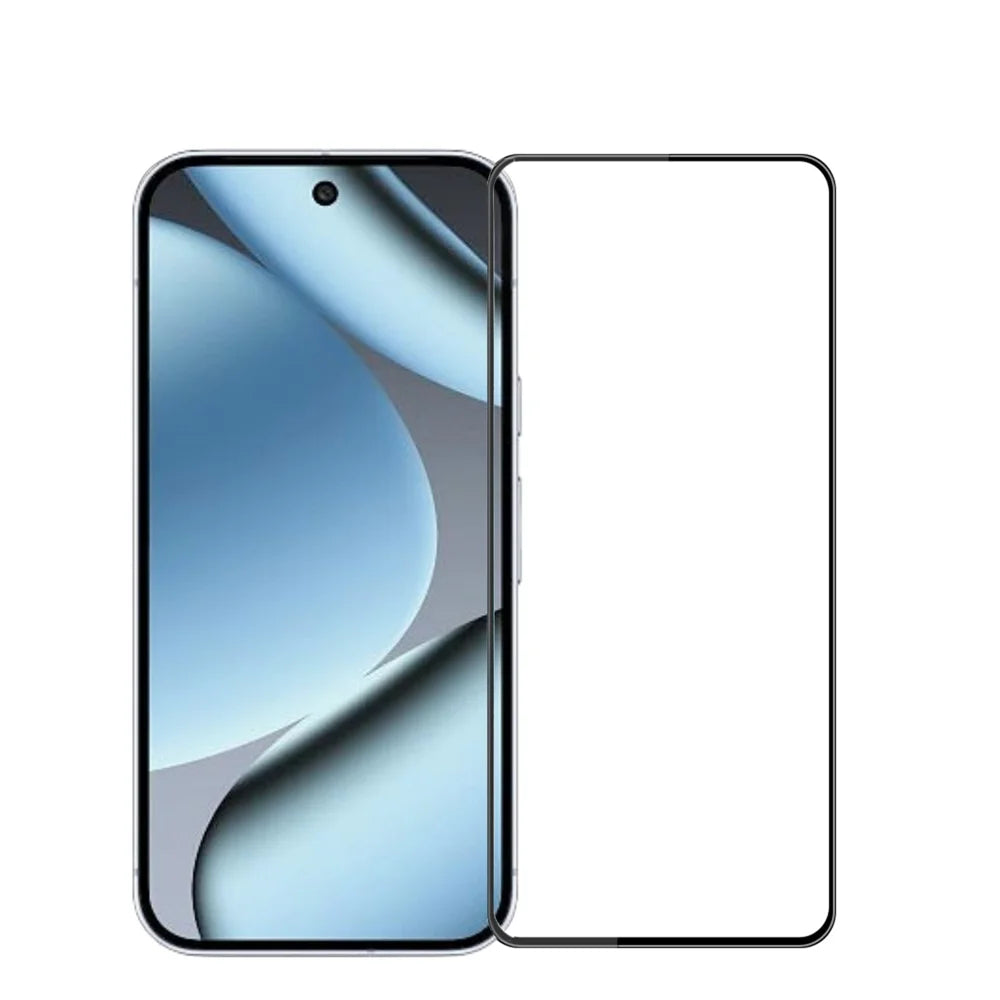 PINWUYO For Google Pixel 10 Pro / Google Pixel 10 Tempered Glass Film  Explosion-proof 9H 3D Full Screen Protector - Black - 1