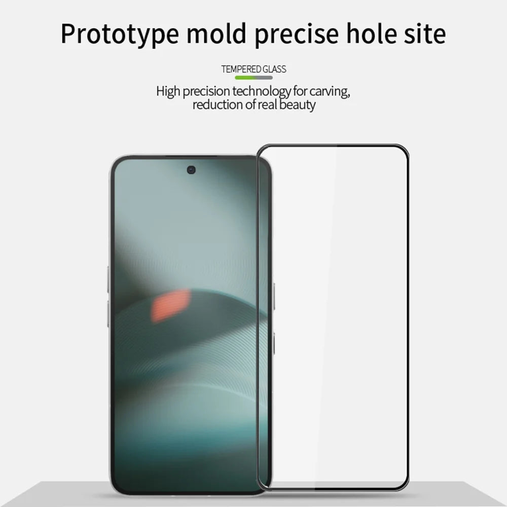 PINWUYO For Nothing Phone (3) 5G Tempered Glass Film  Explosion-proof 9H 3D Full Screen Protector - Black - 3