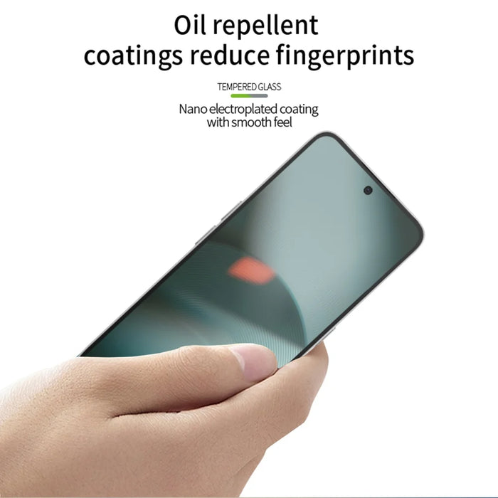 PINWUYO For Nothing Phone (3) 5G Tempered Glass Film  Explosion-proof 9H 3D Full Screen Protector - Black - 4
