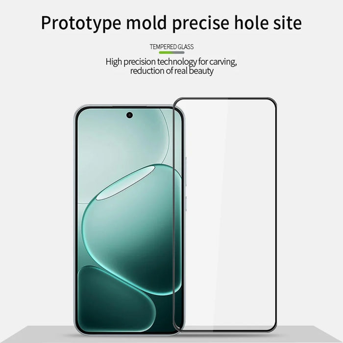 MOFI For Oppo A6 Pro 5G Screen Protector  9H 3D Curved Tempered Glass Film - Black - 3