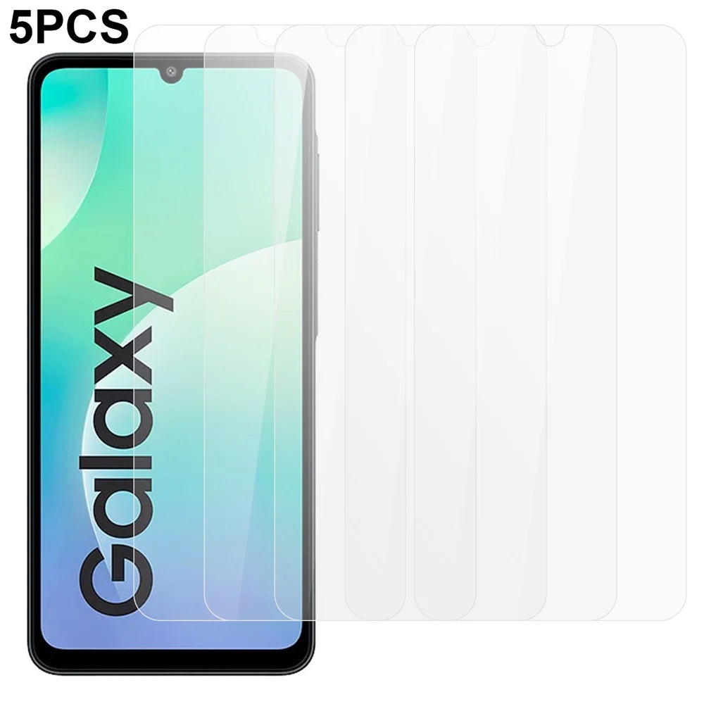 5Pcs For Samsung Galaxy M07 4G Front Screen Protector 0.3mm 2.5D Tempered Glass Clear Film - 1