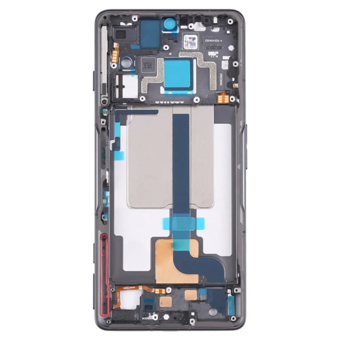 For Xiaomi Redmi K50 Gaming 5G/Poco F4 GT Middle Plate Frame Repair Part (A-Side) (without Logo) - Black - 2