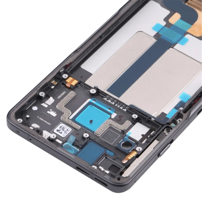 For Xiaomi Redmi K50 Gaming 5G/Poco F4 GT Middle Plate Frame Repair Part (A-Side) (without Logo) - Black - 4