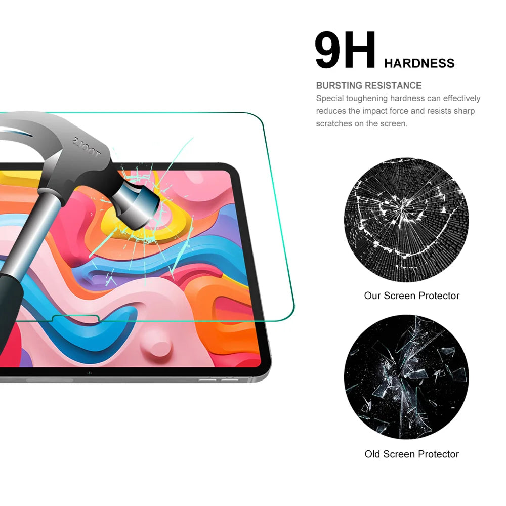 ENKAY HAT PRINCE For Teclast ArtPad Air 2Pcs Screen Protector   9H 2.5D 0.33mm High Aluminium-silicon Glass Film - Transparent - 4