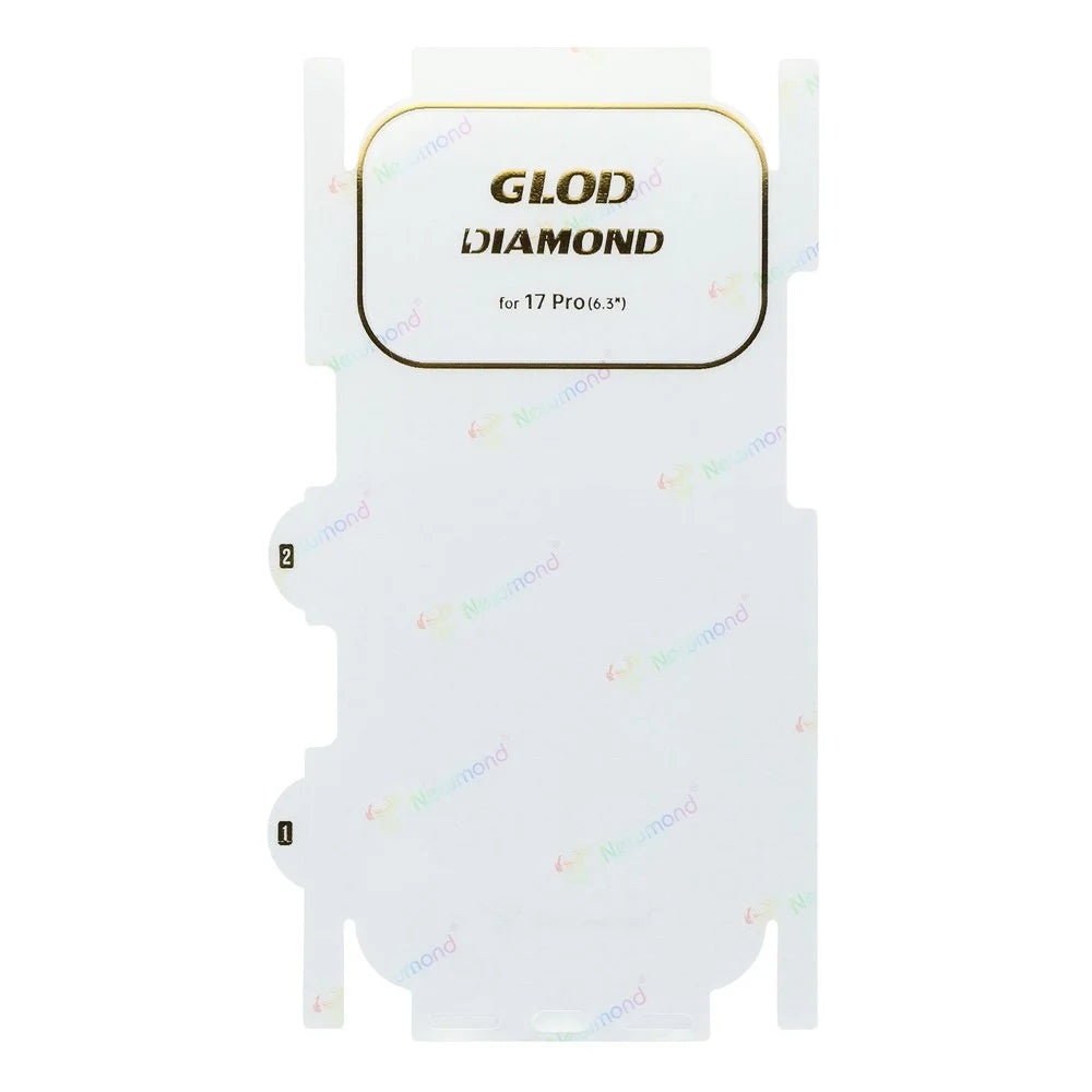 For iPhone 17 Pro Phone Back Side Protector Full Coverage Soft PET Film - 3