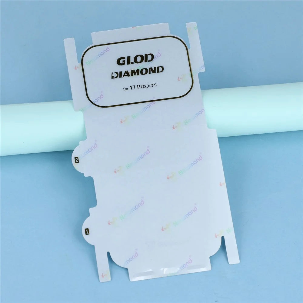For iPhone 17 Pro Phone Back Side Protector Full Coverage Soft PET Film - 4