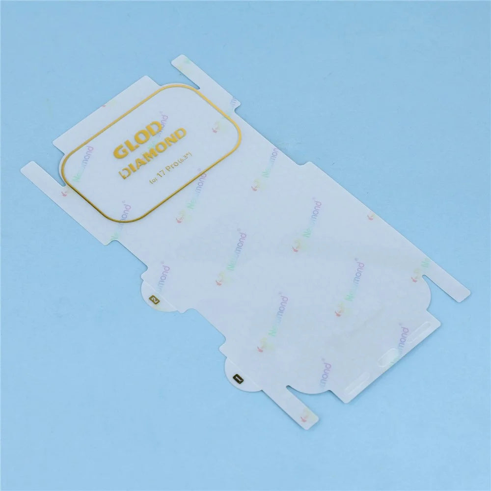 For iPhone 17 Pro Phone Back Side Protector Full Coverage Soft PET Film - 5