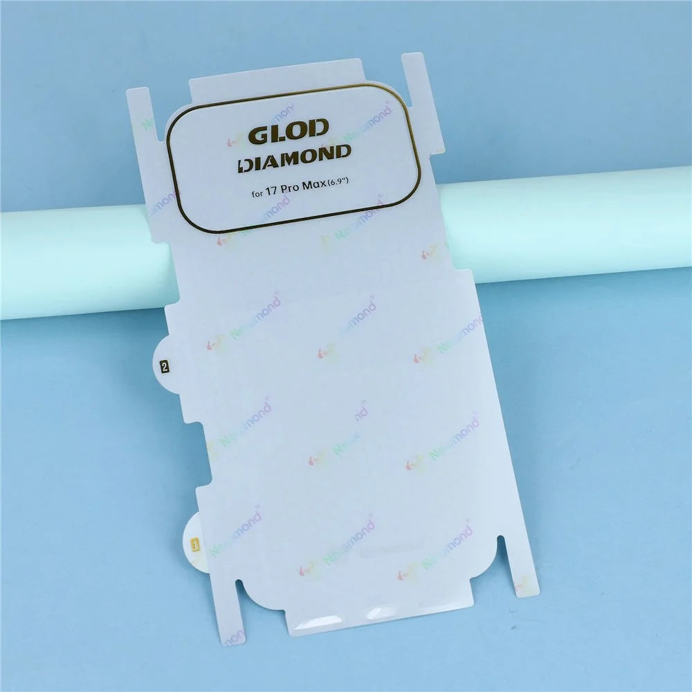 For iPhone 17 Pro Max Phone Back Side Protector Full Coverage Soft PET Film - 4