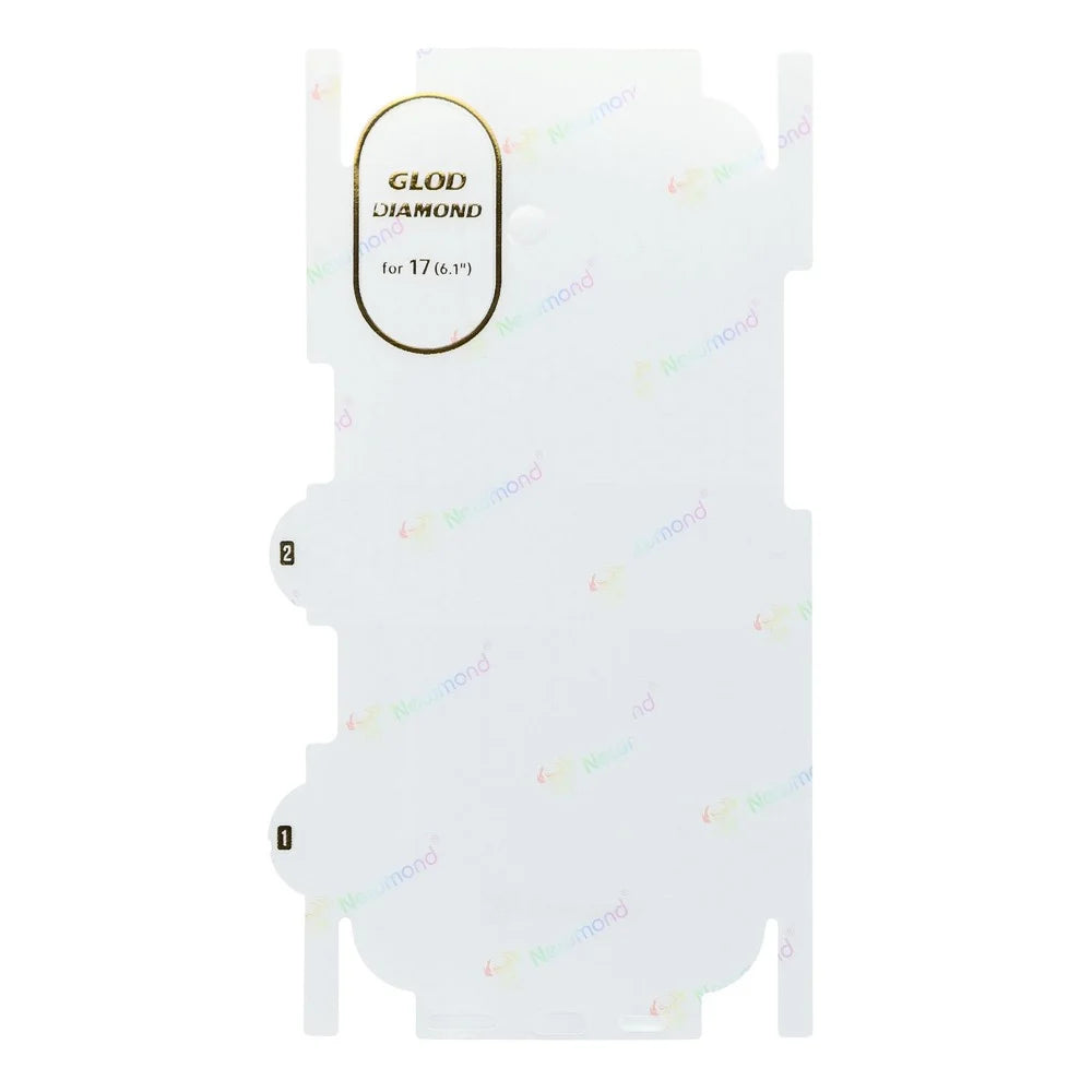 For iPhone 17 Phone Back Side Protector Full Coverage Soft PET Film - 3