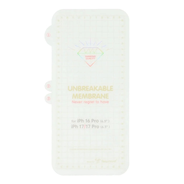 PET Screen Film for iPhone 17 Pro / 17 / 16 Pro HD Clear Hydrogel Screen Protector - 3