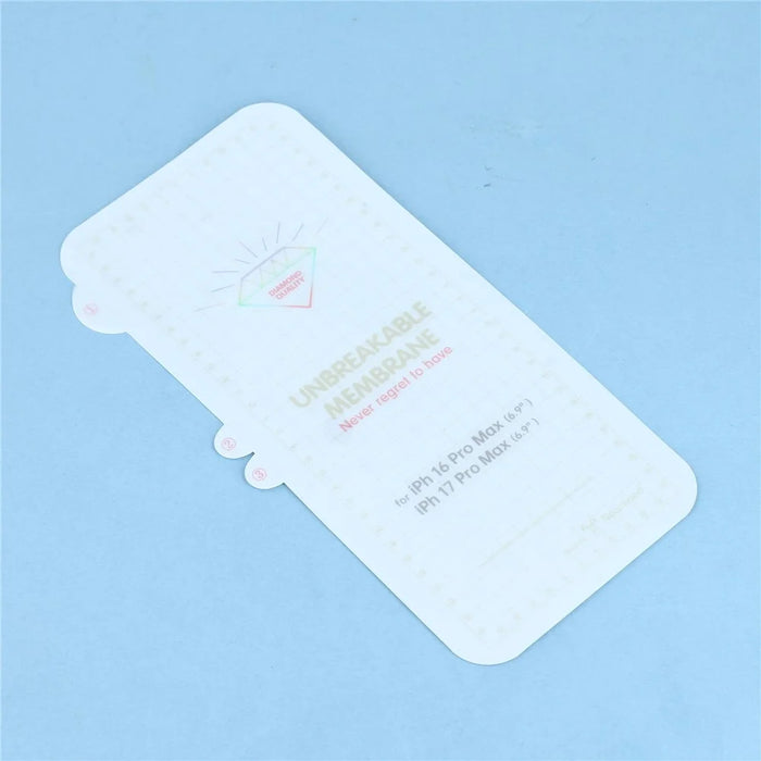 For iPhone 17 Pro Max / 16 Pro Max PET Hydrogel Screen Protector HD Clear Screen Film - 5