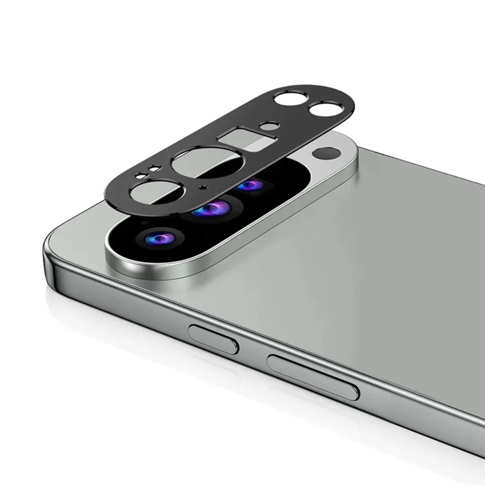 For Google Pixel 10 Pro XL Tempered Glass Lens Protector Silk Printing Camera Lens Film - Black - 2
