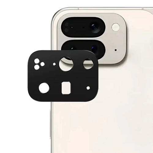 For Google Pixel 10 Pro Fold Tempered Glass Lens Protector Silk Printing Camera Lens Film - Black - 1