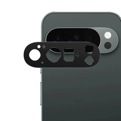 For Google Pixel 10 Pro Tempered Glass Lens Protector Silk Printing Camera Lens Film - Black - 1