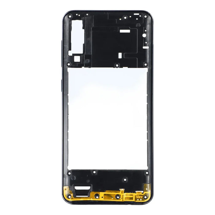 For Samsung Galaxy A30s A307 Middle Plate Frame Mobile Phone Replacement Part (Without Logo) - Black - 3